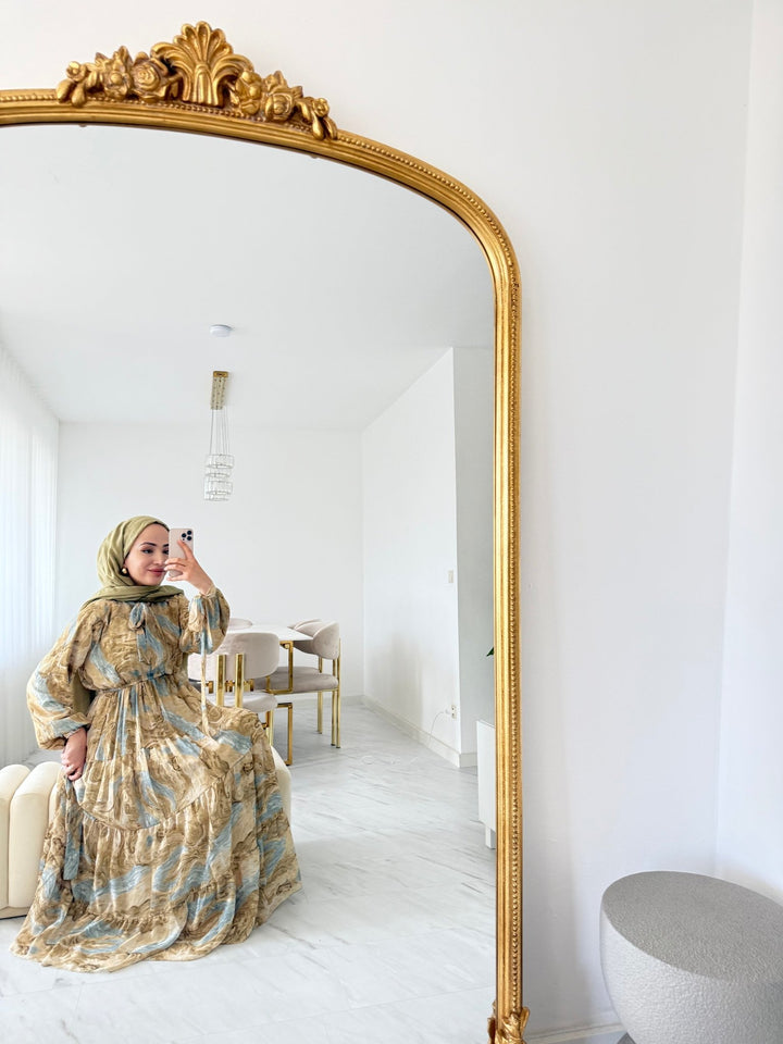 Maxikleid „Marble Flow“ - Münevver Güven Fashion (Boutique)