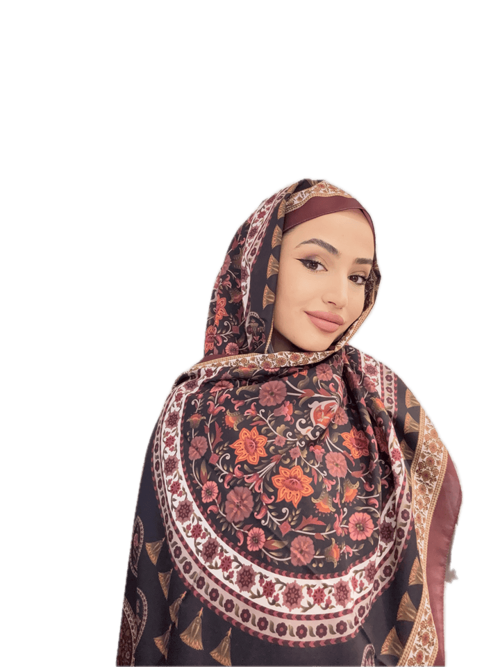 Schal mit Muster - Münevver Güven Fashion (Boutique)
