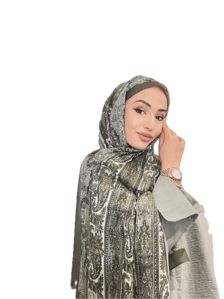 Schal mit Muster - Münevver Güven Fashion (Boutique)