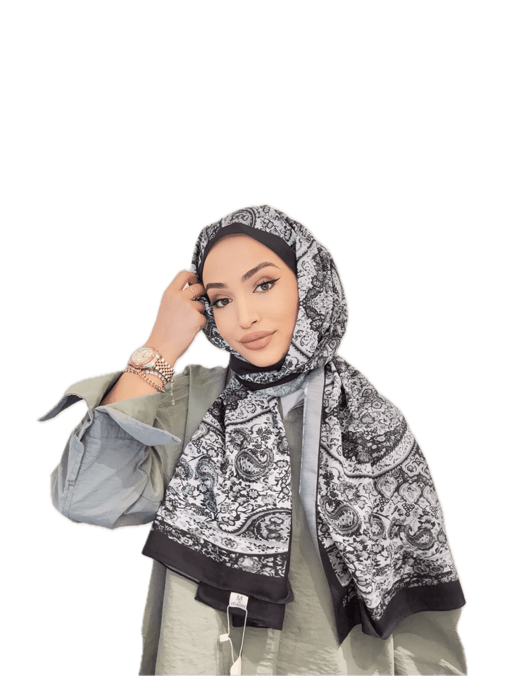 Schal mit Muster - Münevver Güven Fashion (Boutique)
